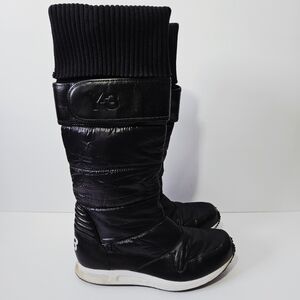 Adidas Y-3 Yohji Yamamoto Down Boots Size 9 Black Puffer Winter